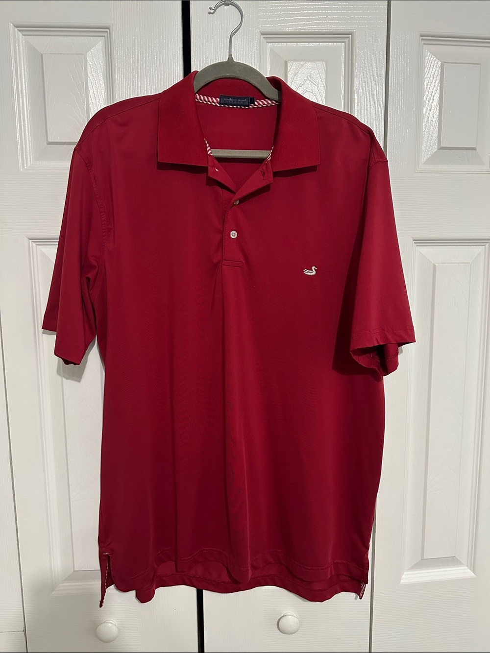 Men's Red Southern Marsh Polo